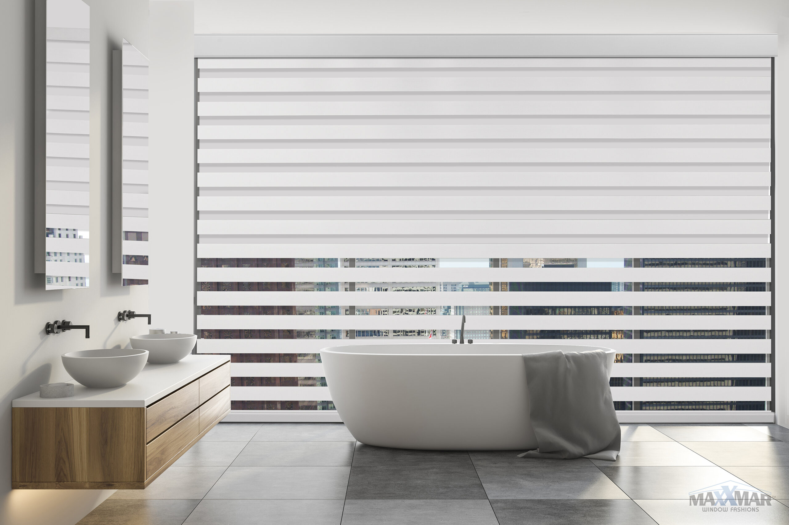 Dual Sheer / Zebra Shades