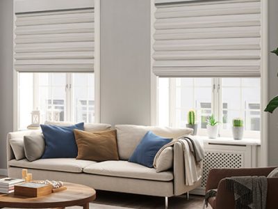 Roman Shade – Hobbled Roman Shade - Hobbled